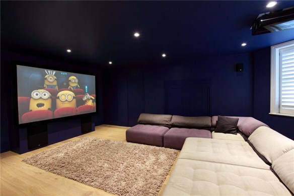 The cinema room is a luxury we're all dreaming of adding.