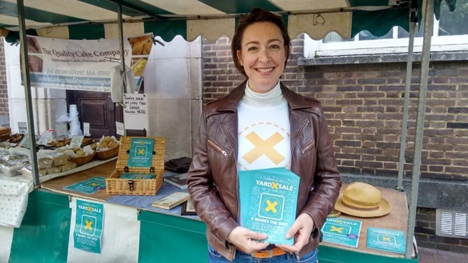 Organiser Ingrid Pope [pictured] launched Tunbridge Wells Yard Sale last year after seeing a similar event in the US.