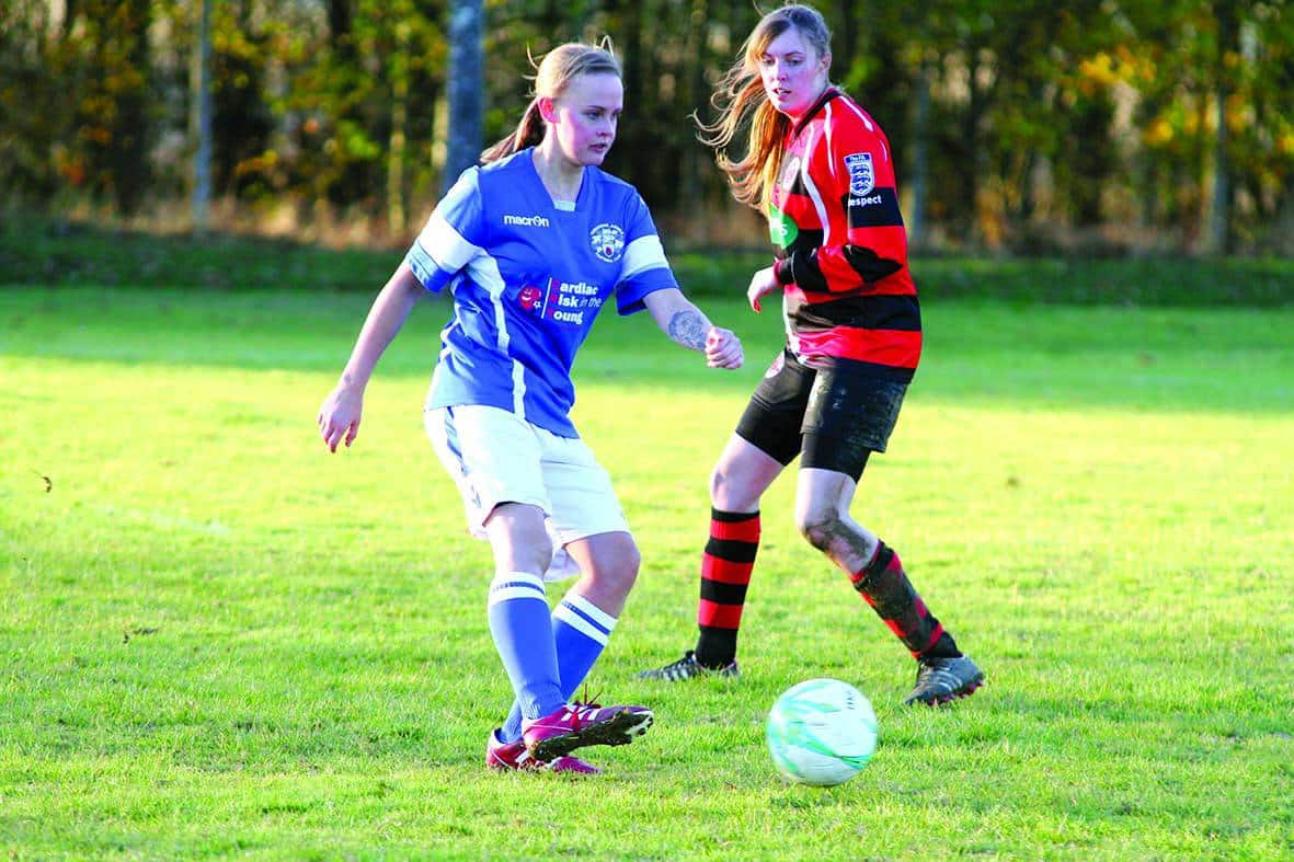 Women's football: Prolific Skilton lifts Angels up to third place