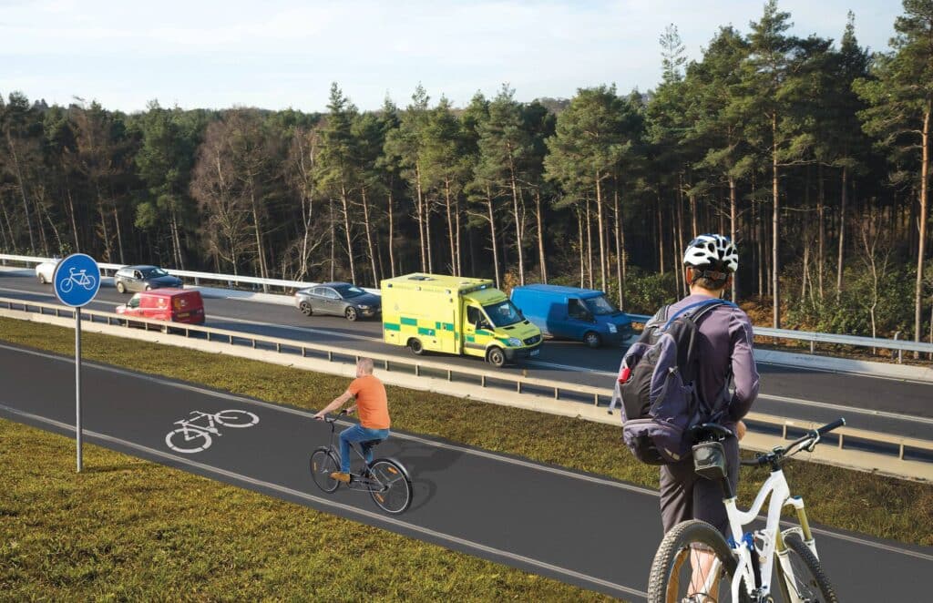 cycle paths for families near me