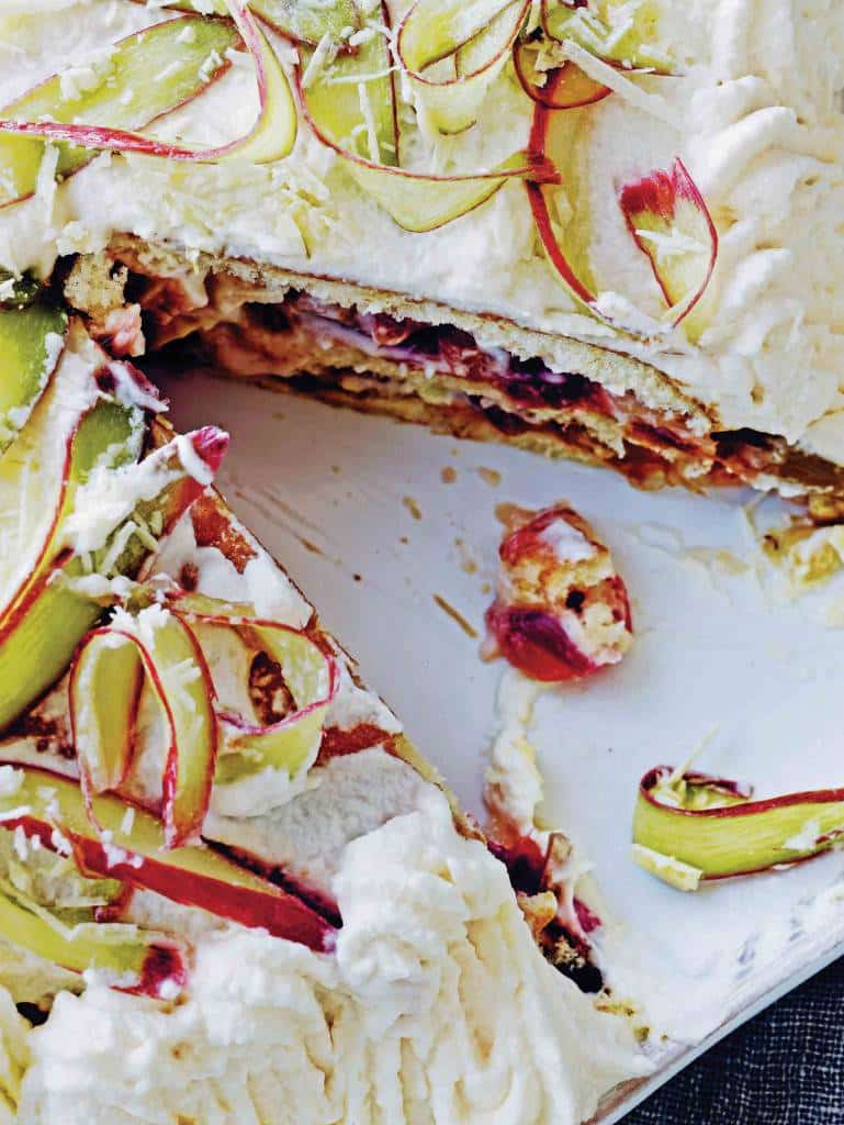 Rhubarb Cake