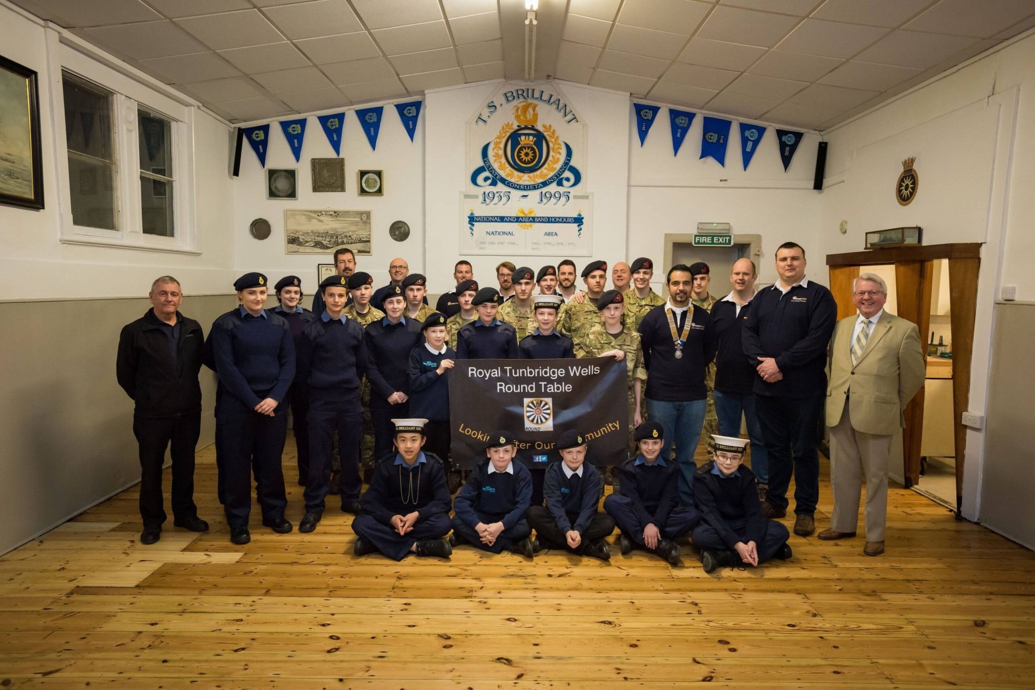 All hands on deck as Round Table helps Sea Cadets get shipshape