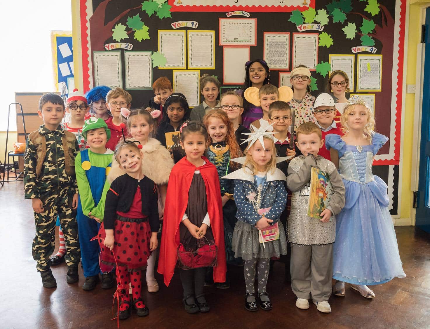 Pupils celebrate the power of words on World Book Day
