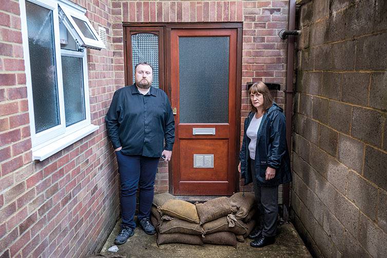 Homeowners are 'living in fear' after frequent flooding