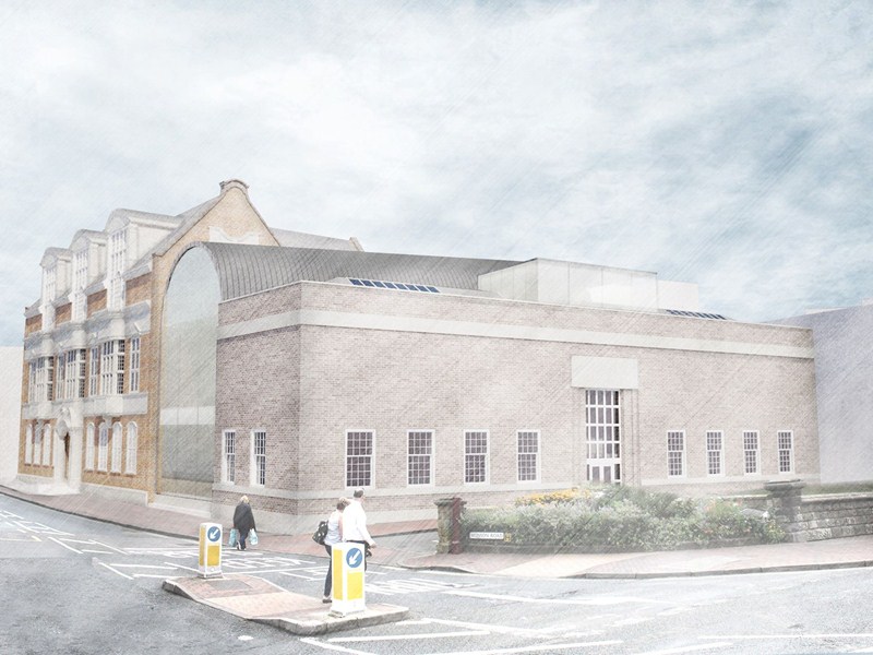 Hub finally gets underway with community hall and new theatre