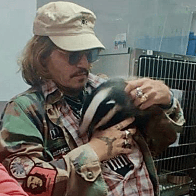 Depp becomes a patron after being pictured at rescue centre