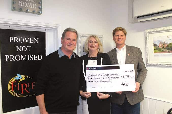 Glowing feeling as Firefly golf day raises £8,000 at Dale HillÂ 