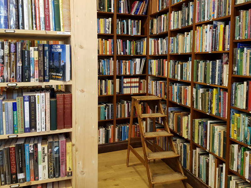 Be sure to check out the charming cafe in this bookshop for booklovers