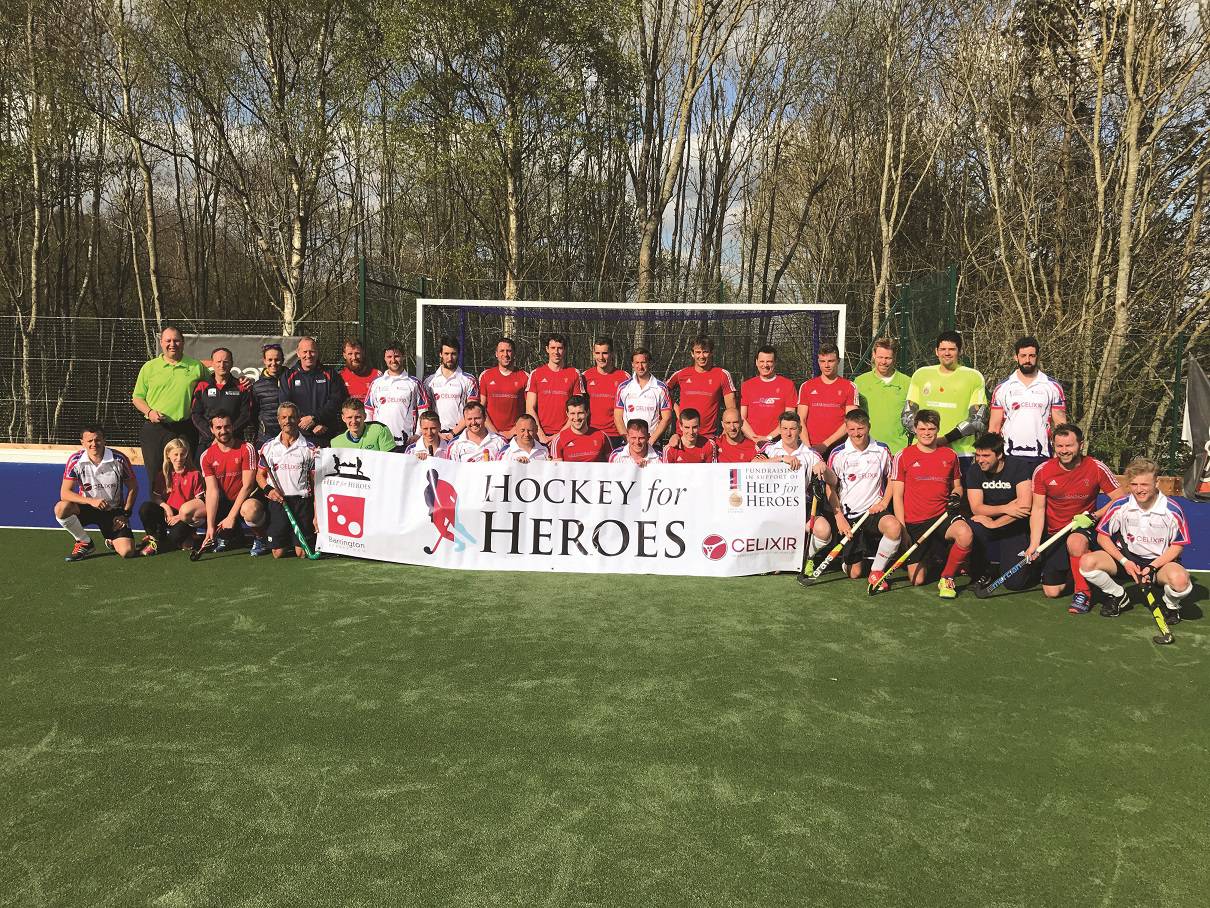 Hockey for Heroes are stretched to the limit for endurance walk