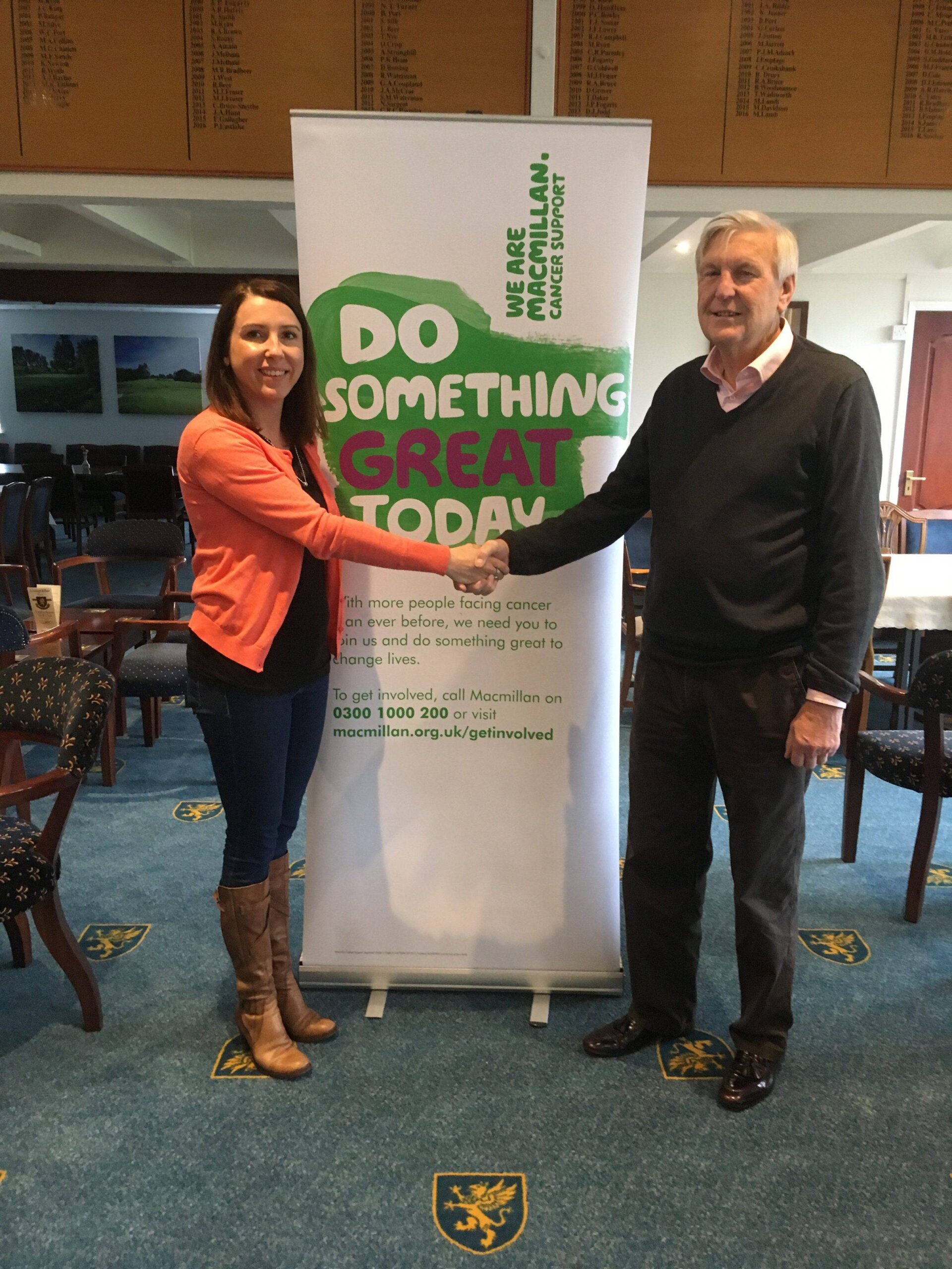 Lamberhurst golfers club together to help Macmillan Cancer Support