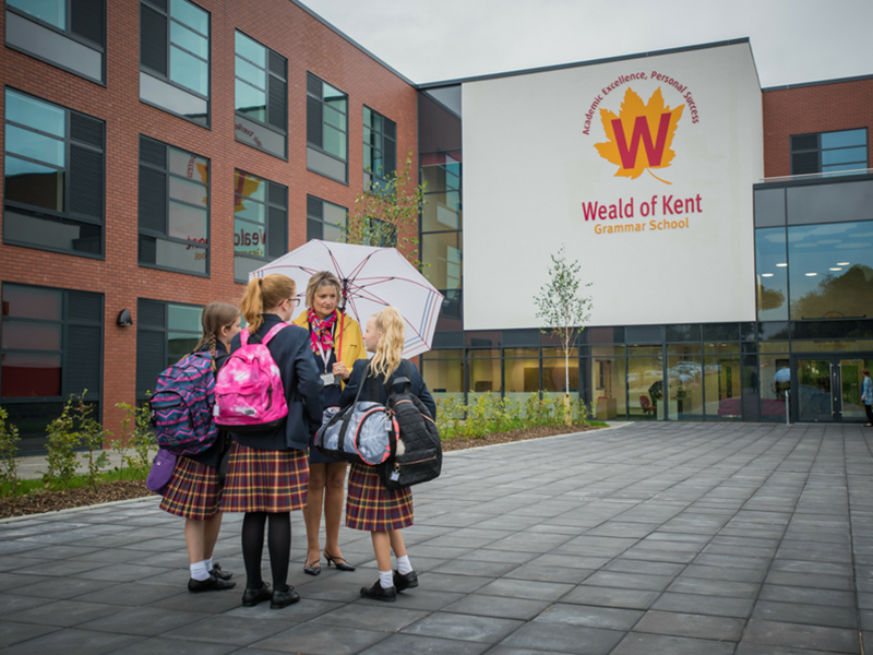 Weald of Kent Grammar School was opened as an Annexe in 2017