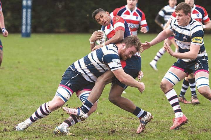 Rugby: Doherty wreaks havoc as Wells keep up chase