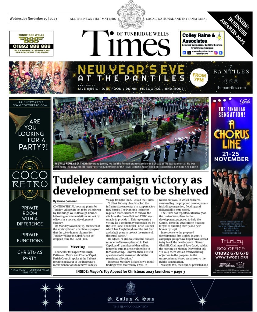 Times of Tunbridge Wells splash